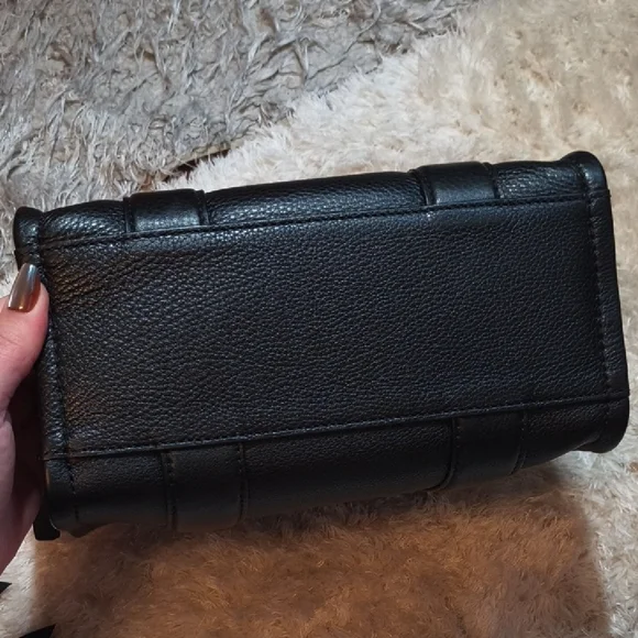 Marc Jacobs Black Pebbled Leather Handbag Small - Picture 5 of 6